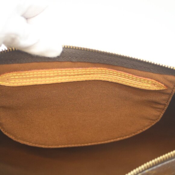LOUIS VUITTON Authentic Brown Monogram Speedy 35 Boston Bag - Picture 7 of 13